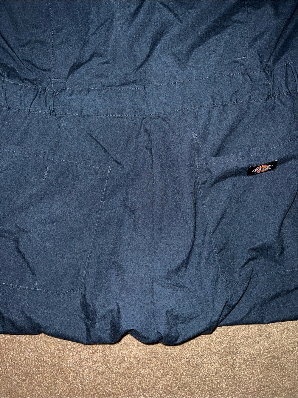 Dickies Dark Blue Men's Work Coverall with Chest Pockets - Picture 4 of 4